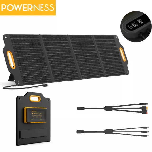 200W Portable Foldable Solar Panel for BLUETTI AC50S AC200 Max Power Stations