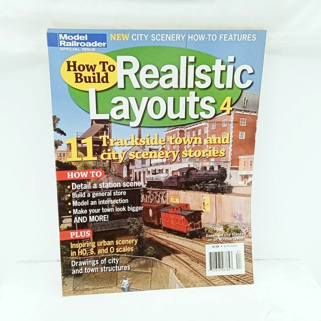 HOW TO BUILD Realistic Layouts by Model Railroader Industries Detail £ ...