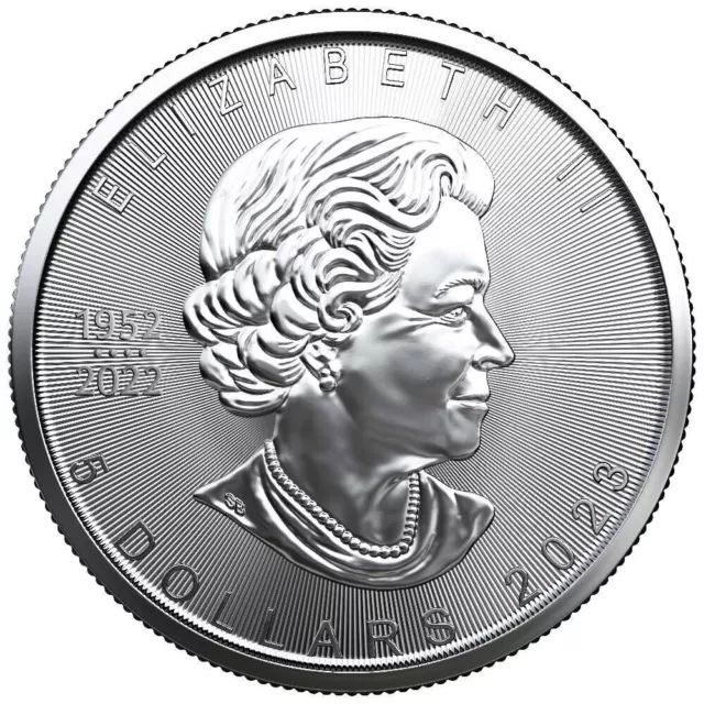CANADA 2023 $5 1 oz Silver Maple Leaf Coin GEM BU $30.78 - PicClick