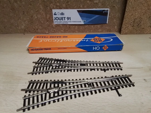 Fleischmann Ho Aiguillage Droit Enroule 6142 Profi Train Electrique