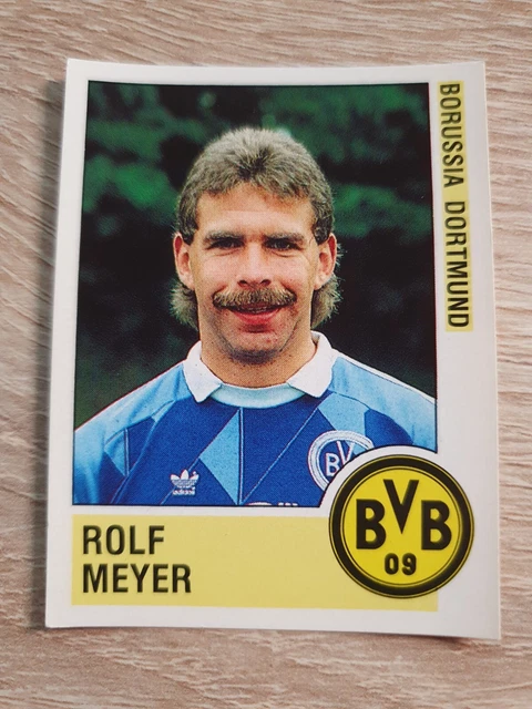 Panini Fussball 89 Rolf Meyer 42 Borussia Dortmund Bundesliga 1989 Sticker