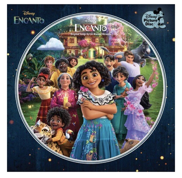 DISNEY ENCANTO Soundtrack Picture Vinyl (Walmart Exclusive) Lin