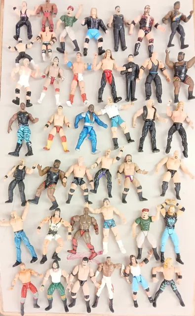 Huge Lot Of 40 Wwe Wrestling Wrestlers Action Figures Elites And More!