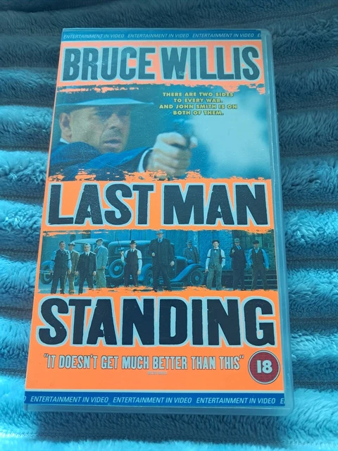 LAST MAN STANDING VHS Cassette Bruce Willis (Ref10) EUR 2,30