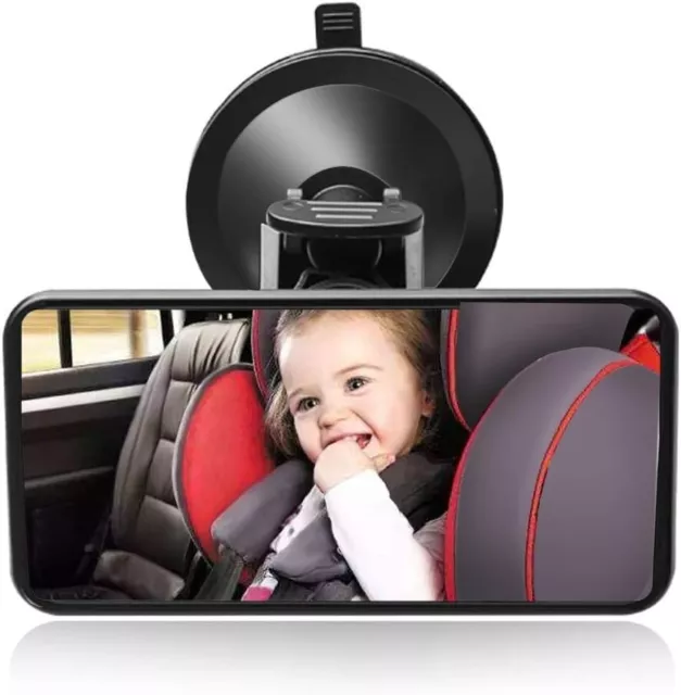 Baby Back Seat Mirror Car Rear Facing View Infant Child Shatterproof Safety New