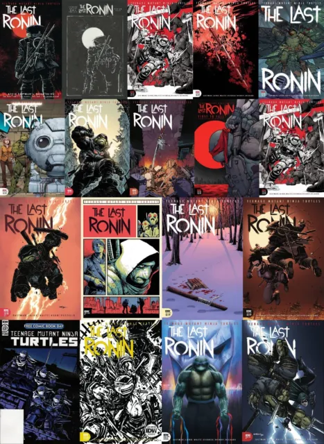 LAST RONIN #1-5 HC wVariants TMNT SHIP NOW Teenage Mutant Ninja Turtles UPDATED