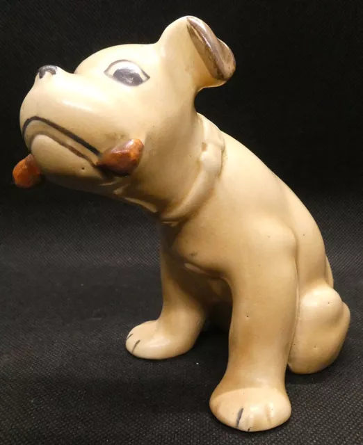 Vintage Made in England Sylvac Style Dog with Bone