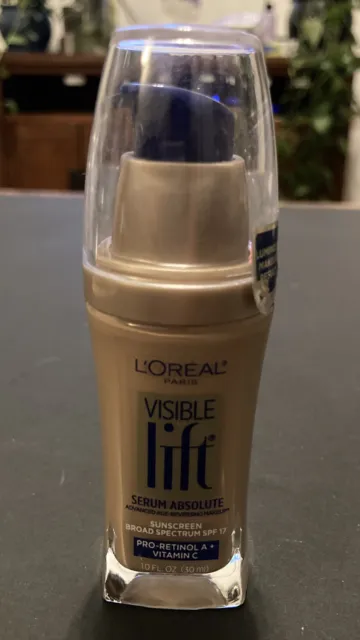 Loreal Visible Lift Serum Absolute Foundation SPF17 #143 Soft Ivory EXP 07/23