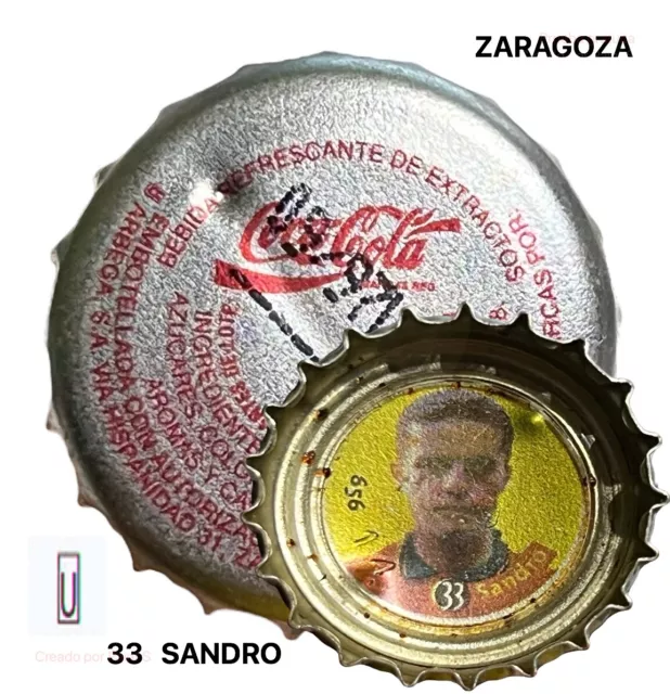 Tapon Corona Chapa Bottle Cap Kronkorken Tappi Capsule Coca Cola - Zaragoza