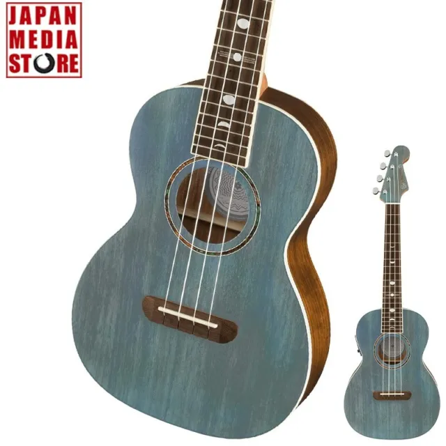 Fender Dhani Harrison Uke Turquoise Ukulele Brand NEW
