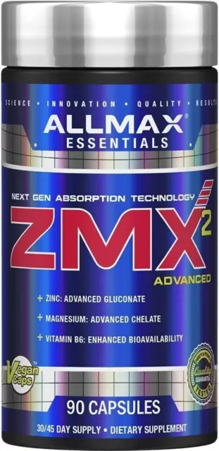 ALLMAX Nutrizione Zmx2 Avanzato Next Gen Assorbimento Supplemento 90 X2=180