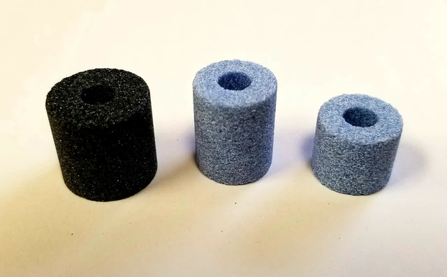 Lot of 61 Norton Wheel grinding Plugs -  3 varieties spec listed below