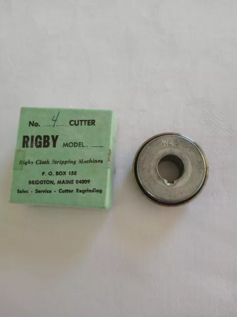 Cabezal de corte vintage para máquina de desmontaje de tela #4 RC4