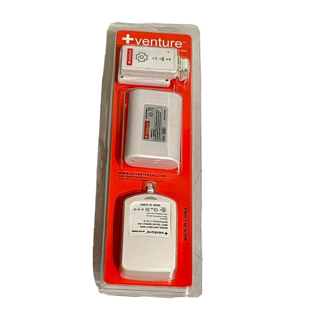 Venture 7.4V 2000mAh Battery w/Control/Charger For Heated Vest/Jacket/Sweater