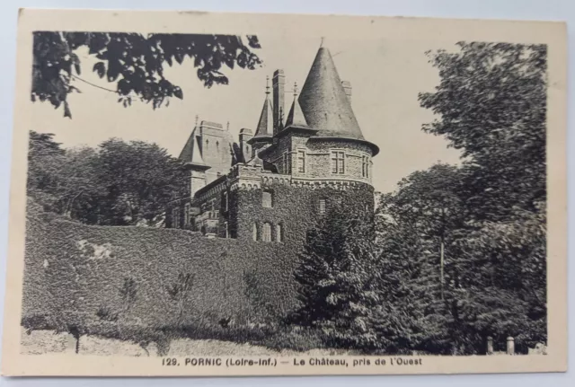 CPA - PORNIC - Le Château, Pris De L'ouest -