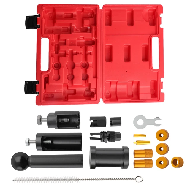 Kit D'outils Extracteur D'injecteur Et Joint Téflon Pour Moteurs Diesel BMW N14 N18 N54 N63 – Alternative Aux Outils BMW Officiels – Acier Haute Qualité