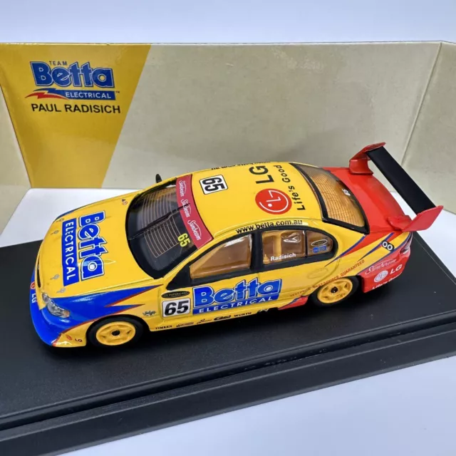 Paul Radisich 2003 Team Betta Electrical #65 Ford BA Falcon XR8 1/64