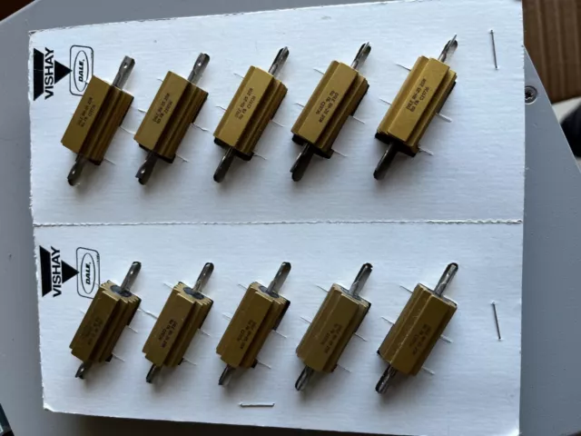 LOT 18 Vishay Dale RH-2505 Ohm 1% 25 Watt Power Resistor Lot of 18