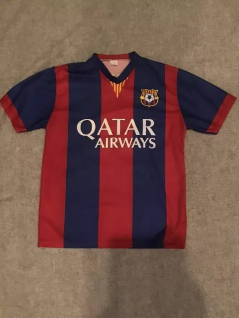 FC Barcelona LIONEL MESSI Vintage Jersey kit shirt kit Sz S/M