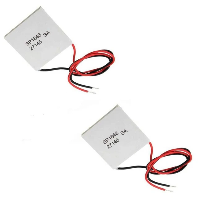2 pz Generatore termoelettrico 40X40 mm SP1848-27145 modulo Peltier TEG N3L56623