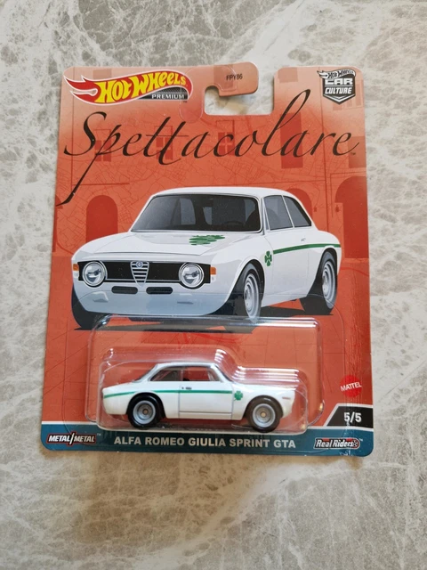 Hot Wheels 2023 Alfa Romeo Giulia Sprint GTA 1:64 &ndash; Serie Spettacolare &ndash; HKC50