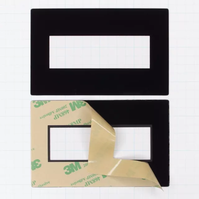 Faceplate Mounting Bezel for 4x20 LCD Displays (pkg of 3 Seetron FPL420)