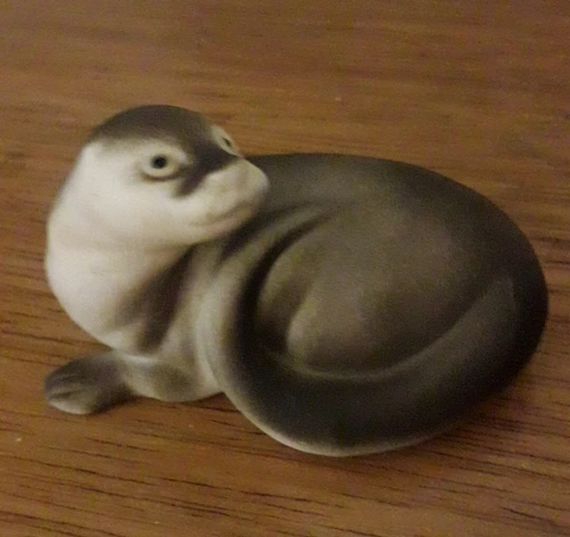 Animal, Highbank  Lochgilphead Scotland Porcelain Otter.