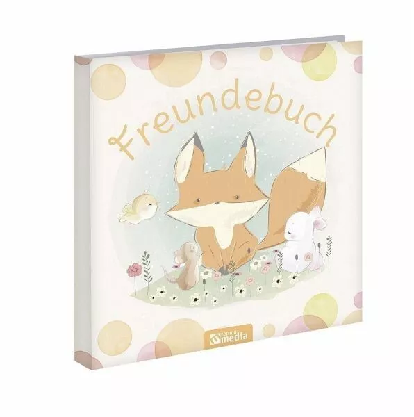 FREUNDEBUCH FUCHS Kids Friends Schule Poesiealbum Erinnerung NEUWARE