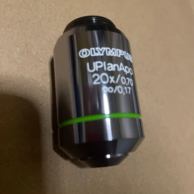 Olympus Microscope Objective Lens UPlanApo 20×/0.70 ∞/0.17 0912