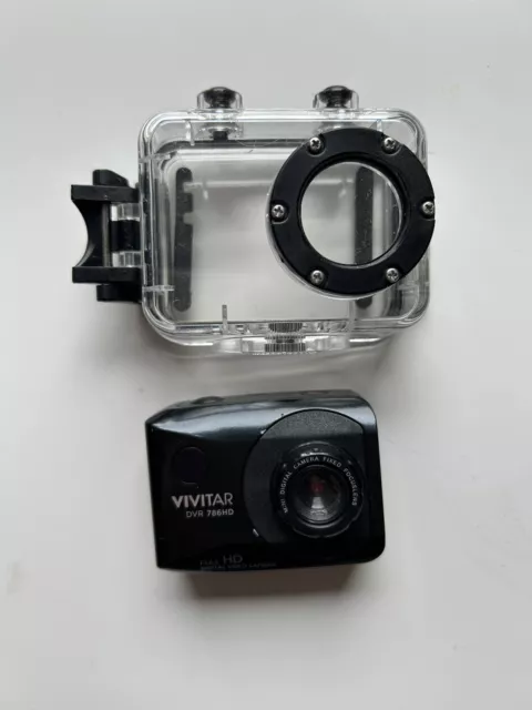 Vivitar DVR 786HD Action Camera Plus Case