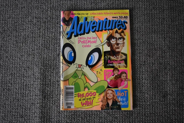 DISNEY ADVENTURES MAGAZINE - Volume 8 #10 - Oct 2001 - Vintage 