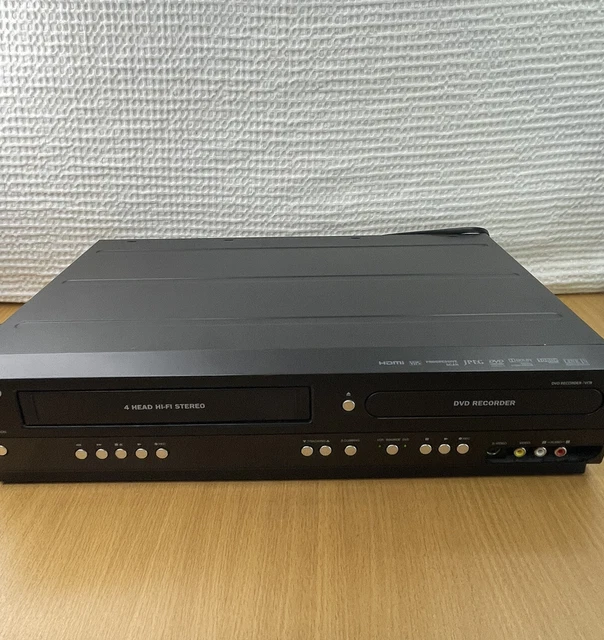 SANYO FWZV475F VHS DVD Recorder 4 Head Combo Player HDMI No Remote