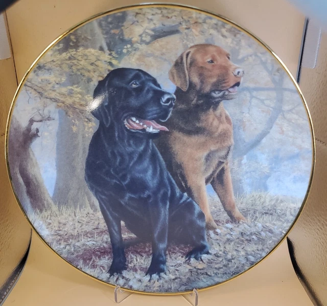 Franklin Mint Heirloom Lifelong Companions Nigel Hemming Collector Plate Limited