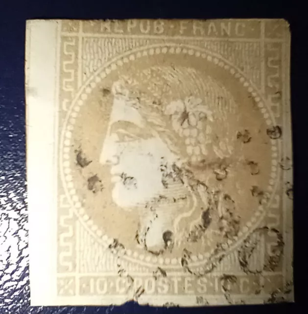 TIMBRE FRANCE CLASSIQUE CERES BORDEAUX N° 43A Et 43B - Cote 200 euros