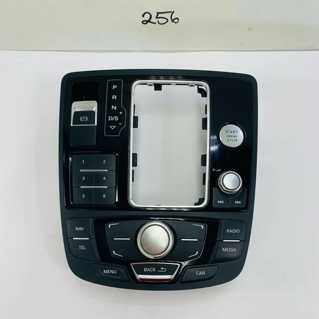 AUDI A6 S6 A7 Transmission Shifter Console Mounted Radio Control Panel