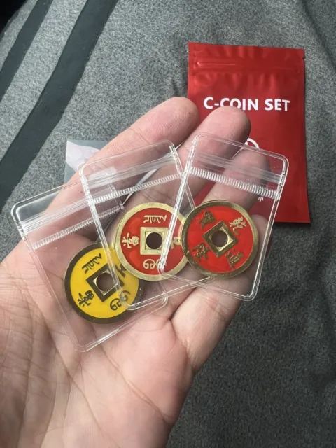 🔥SOLD OUT!! Color Change C-COIN SET by MENZI MAGIC & Zhao Xinyi Coin Magic🔥🔥