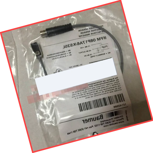 1Pcs NEW FOR baumer IFFM 08P17A6/KS35L Inductive proximity switch
