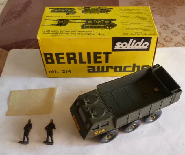 Solido France démontable coffret Berliet Stradair 🇫🇷 - Collection