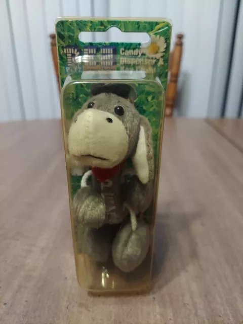 Donkey Pez Petz Pets Animals Soft Plush Key Chain Keychain Barnyard Babies NIP