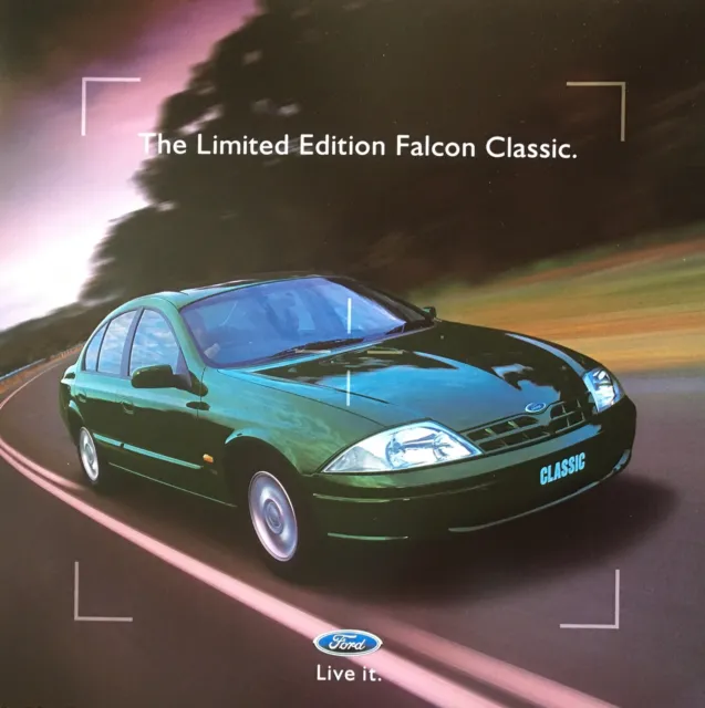 Ford Falcon AU Classic Sales Brochure