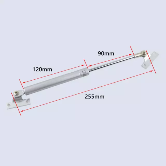 2 X Gas Strut Stay 50Nm Kitchen Cabinet Cupboard Door Hinge Toy Lid Blanket Box 2