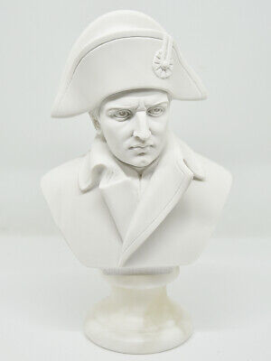 realizzata a mano in Germania 21 cm Napoleon busto bianco Scultura per bonaparte in cellulana di alta qualità 