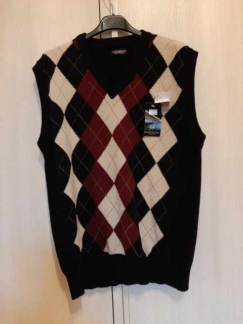 Panciotto Gilet Blackstone Gold Collection Uomo Size M Nuovo