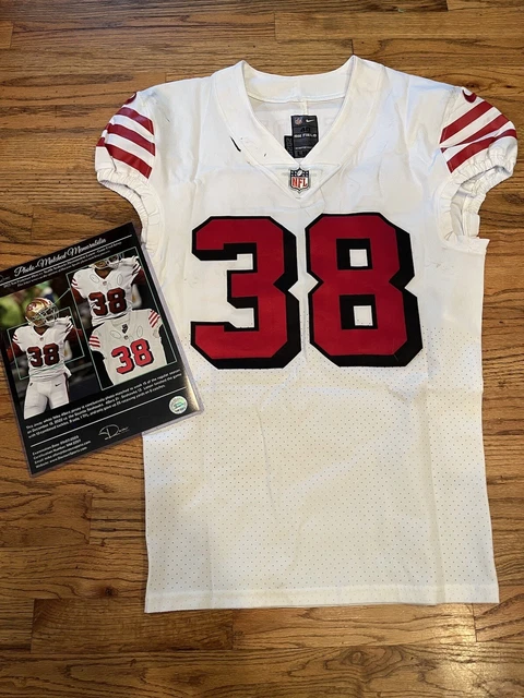 deommodore Lenoir Game Used San Fransisco 49ers Jersey Game Worn Jersey Ducks