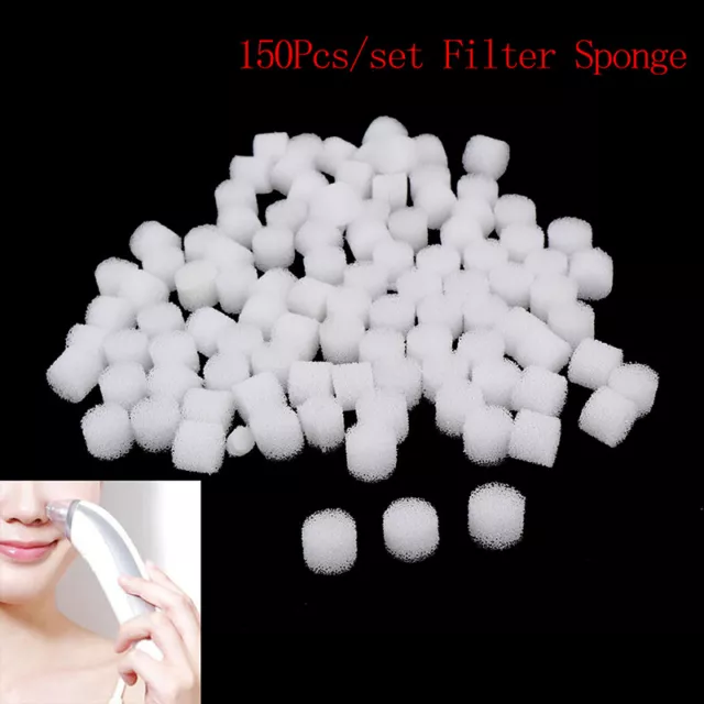 150x Replacement Filter Sponge Pore Cleaner  Blackhead Comedo Removal Devi-lm