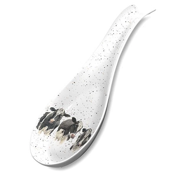 Cuchara de vaca no exfoliada reposo/bolsa de té artículos de cocina ordenados idea de regalo Bree Merryn