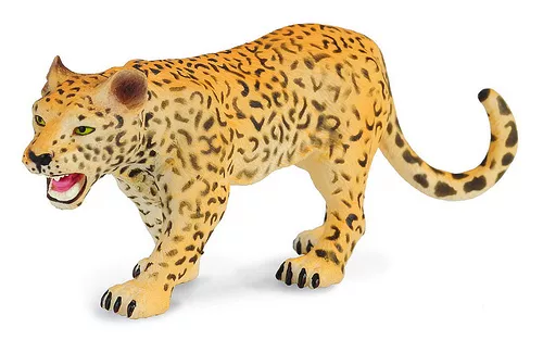 CollectA 88206 Adult Leopard - Wildlife Big Cat Toy Model Replica - NIP