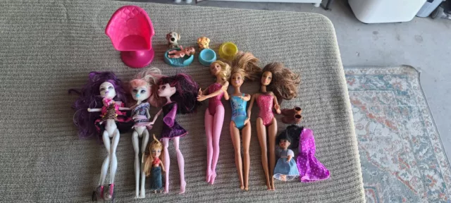 Monster High Barbie Lot