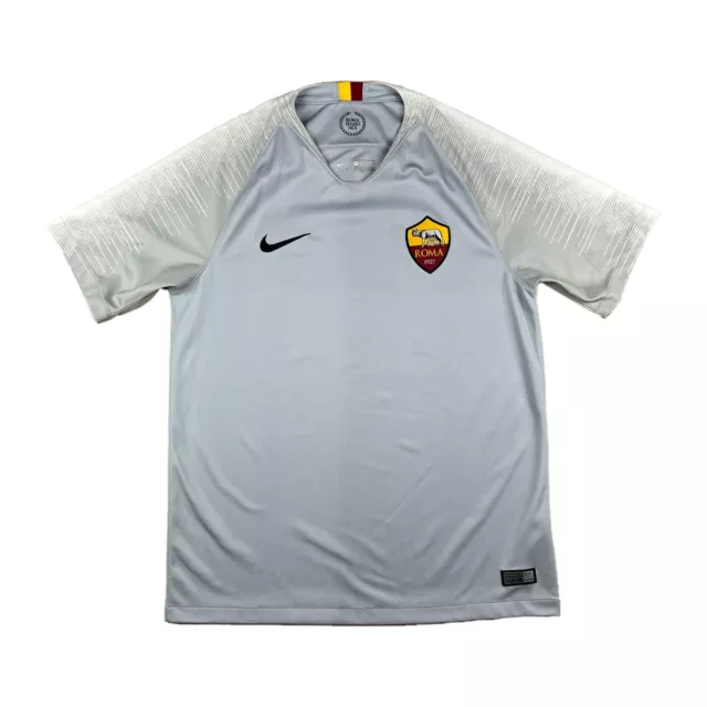 AS Rom 2018-19 Auswärts Trikot "M" nike gray away shirt maglia Roma