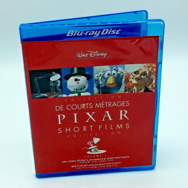 Pixar Short Films Collection Volume 1 w/ French Version Blu-ray DVD Walt Disney
